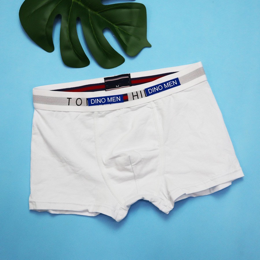 Quần lót nam - dáng quần sịp đùi boxer chất liệu cotton co giãn thoáng khí thấm hút mồ hôi