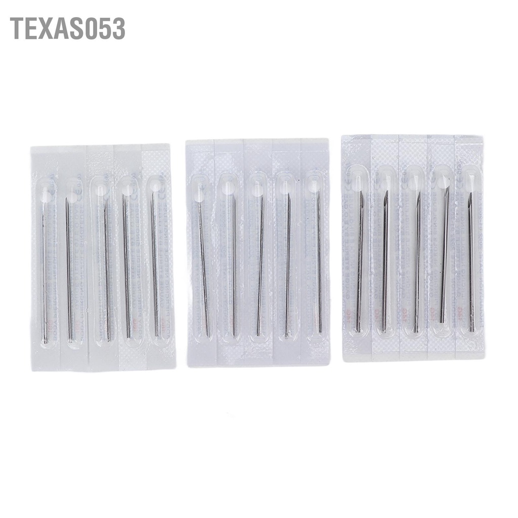 [Hàng Sẵn] Bộ Dụng Cụ Xỏ Khuyên Cơ Thể Kìm định vị 14G ‑ 18G Kim cho Lưỡi môi Lông mày Tai Rốn【Texas053】