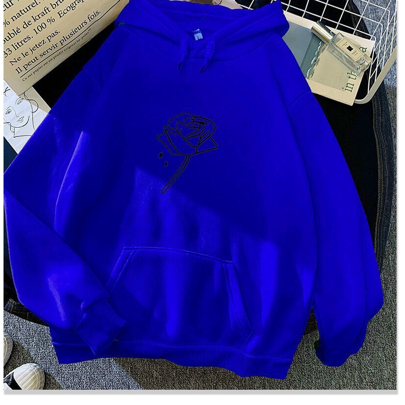 Áo khoác nỉ nữ hoạ tiết bông hoa cực đẹp , cá tính , thời trang mới 2021 KME FASHION