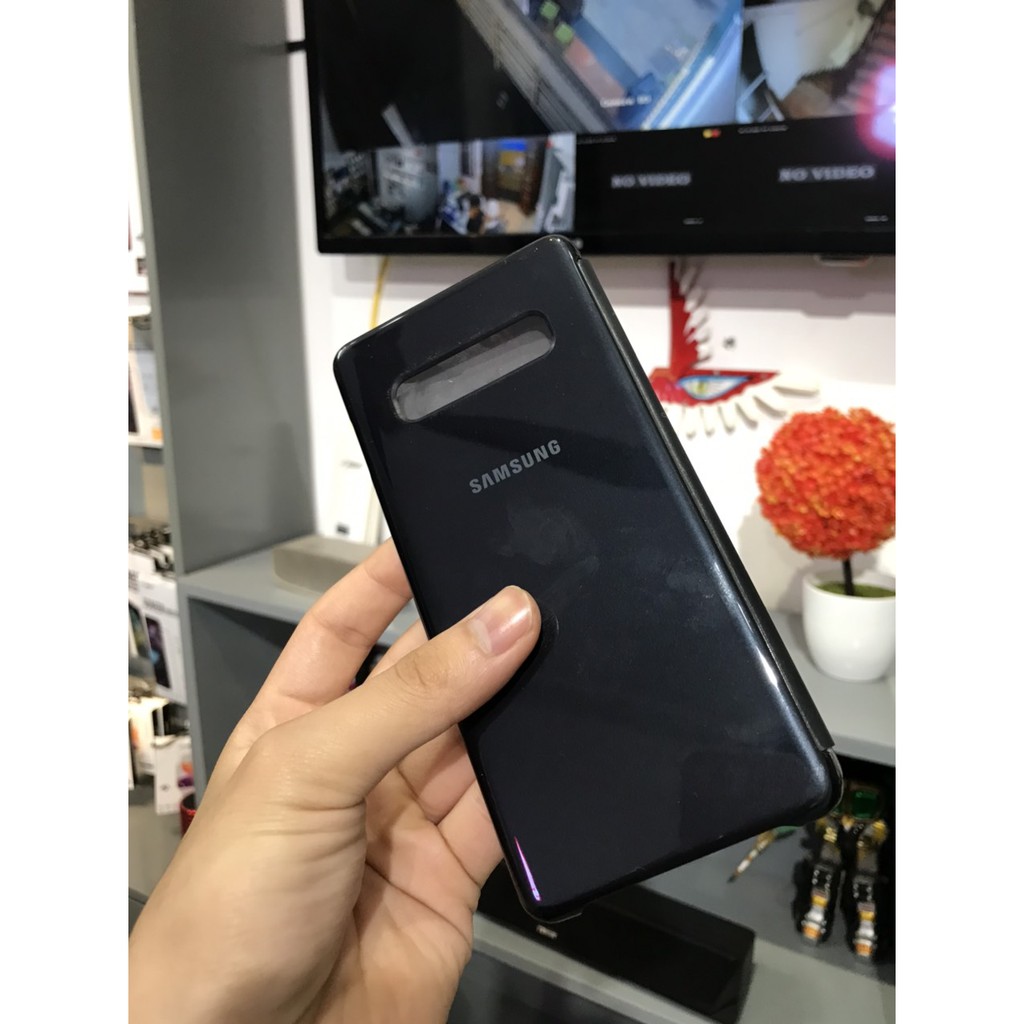 [Mã ELMS5 giảm 7% đơn 300K] Bao da Clear View SAMSUNG Galaxy S10 Plus - Hàng Chính Hãng | BigBuy360 - bigbuy360.vn