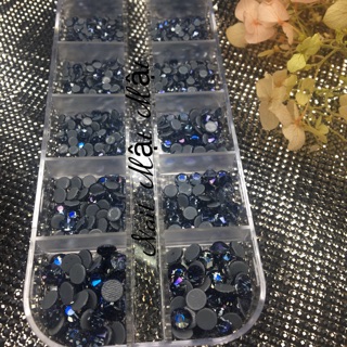 Đá chân keo mix size chia khay gắn móng