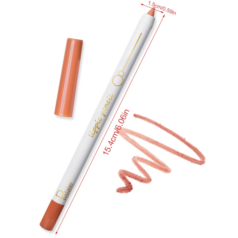 Set 12 Son Bút Chì Màu Lì Sắc Tố Cao Lâu Trôi Kèm Đồ Chuốt YOUYO