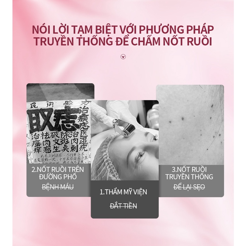 Laser tẩy nốt ruồi nốt ruồi trên da mặt mờ vết thâm mụn kapsalon chăm sóc sắc đẹp tại nhà bút chấm mụn đầu đen KB-DZB