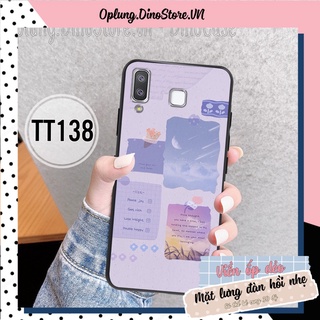 Ốp lưng Samsung A8 Star - Samsung A9 Star - Ốp lưng Samsung lưng cứng viền dẻo in hình vintage nhẹ nhàng dễ thương.