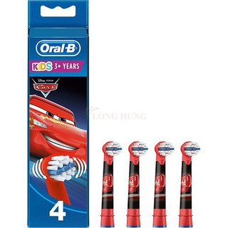 Đầu bàn chải thay thế bàn chải điện trẻ em Oral-B Disney Cars - Hàng nhập khẩu