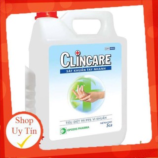 Nước rửa tay clincare bình 5 lít