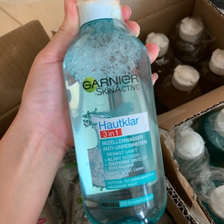 Nước tẩy trang ganier Đức 400ml