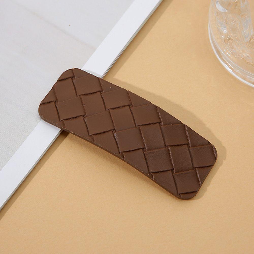 Kẹp Tóc BB Màu Trơn Bằng Hợp Kim Phong Cách Hàn Quốc Dễ Thương Thời Trang