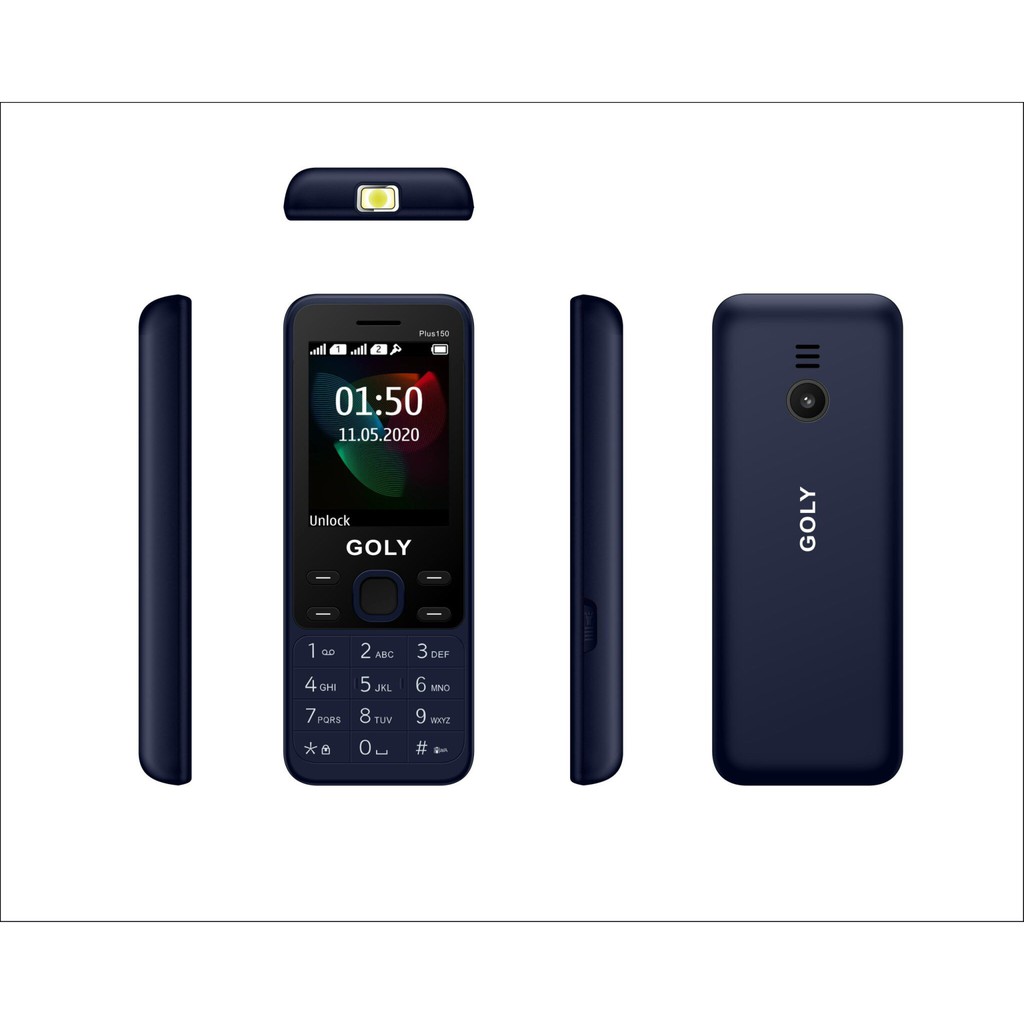 Điện thoại Goly 150 Plus - 2 sim 2 sóng - Pin trâu - Hàng chính hãng | BigBuy360 - bigbuy360.vn