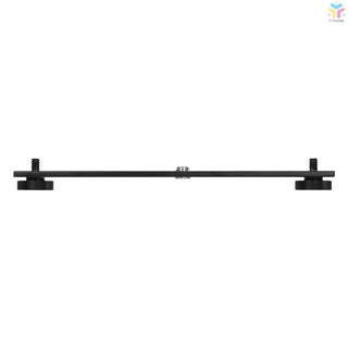 [Stock]Dual Camera Mount Tripod Bracket Camera Flash Brackets Extension Bar with 1/4 Inch Screw for Camera DSLR LED Light Stand Microphone