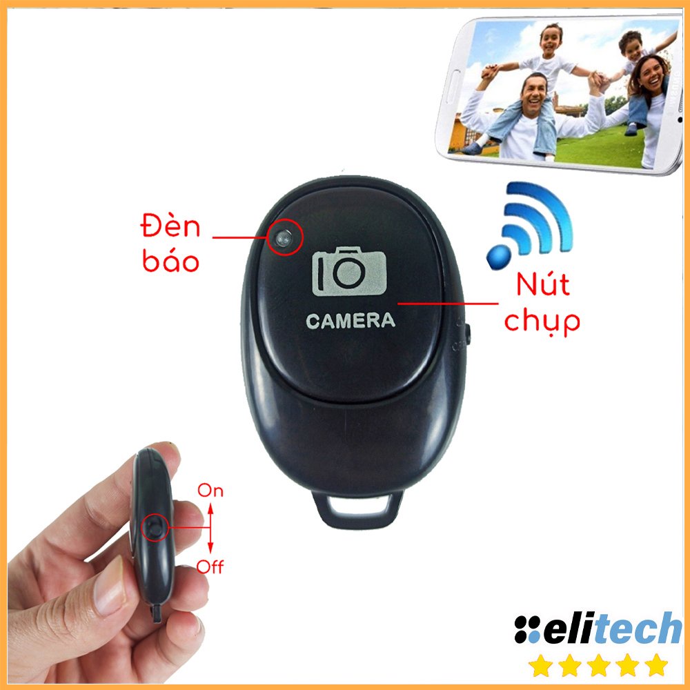 Remote chụp hình cho điện thoại, kết nối bluetooth