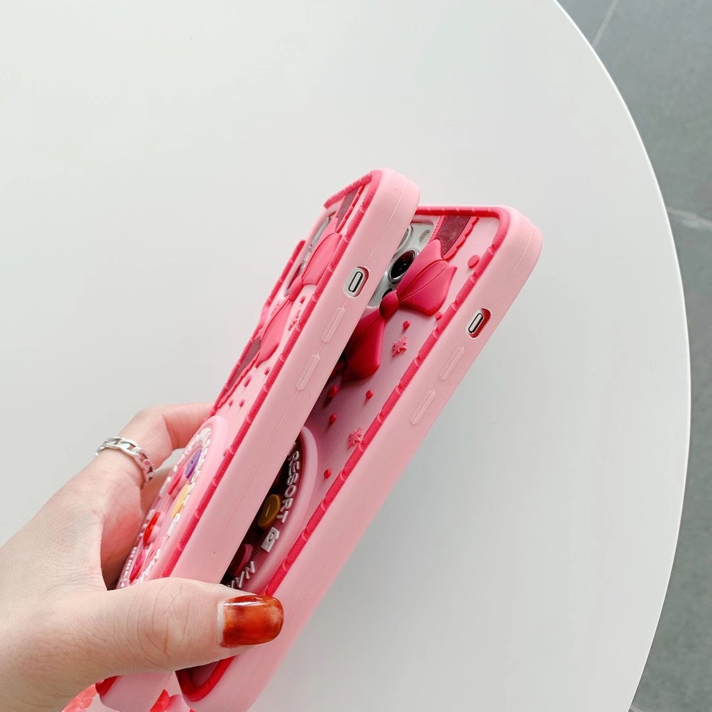 Ốp Điện Thoại Silicon Họa Tiết Hình Nơ Thời Trang Cho Iphone6 7 8 Plus 11 Cocute Iphone 11 Pro Max 12 12 Pro 12 Promax