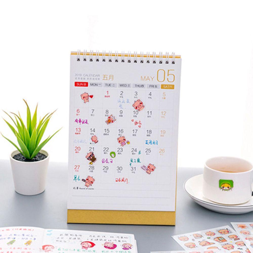 Bộ 6 Tấm Sticker Hoạt Hình Xinh Xắn Dùng Trong Trang Trí