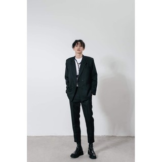 Áo khoác blazer oversized basic 4 nút unisex