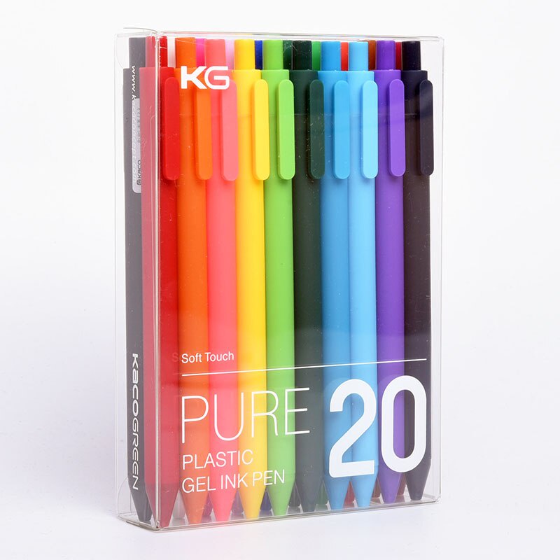 Bộ 10 - 20 bút bi gel cao cấp Kaco