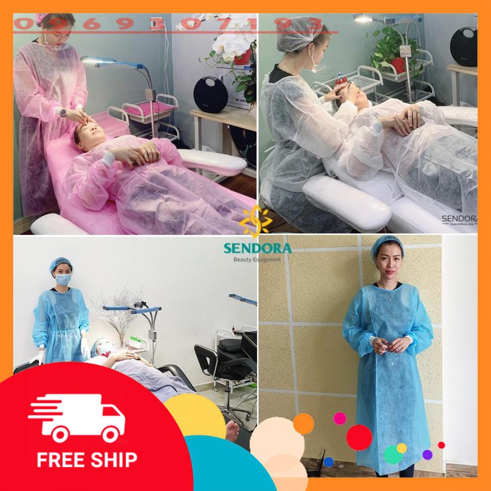 Áo Khử trùng y tế, Áo vải không dệt, áo bảo hộ y tế [Chính Hãng]