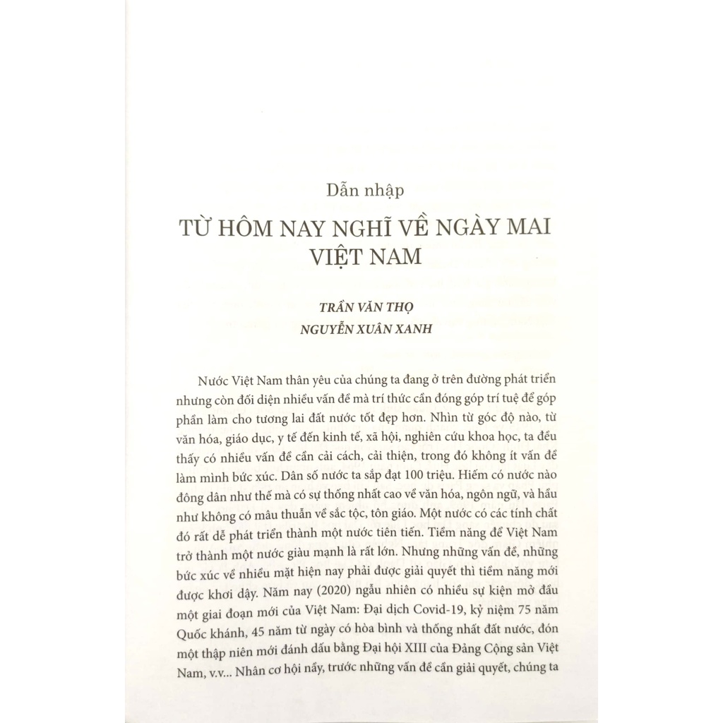 Sách Việt Nam Hôm Nay Và Ngày Mai