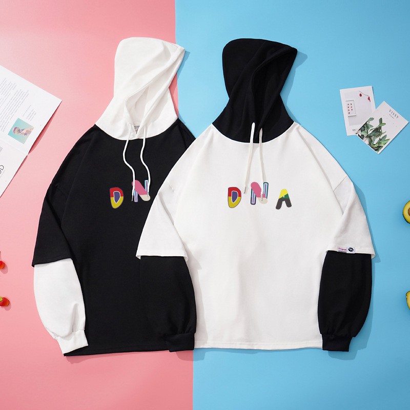 Áo Khoác Hoodie Dáng Rộng In Hình Nhóm Nhạc Bts Thời Trang Xuân Thu Mới