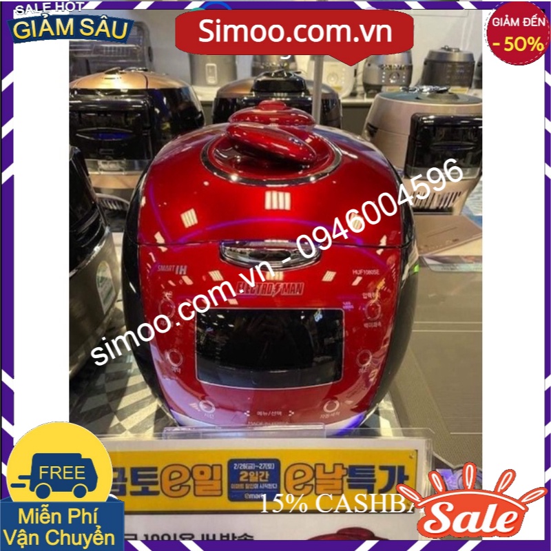 💥 ⚡ SẢN PHẨM CHÍNH HÃNG 💥 ⚡ Nồi cơm cao tần CUCKOO CRP - HUF 1080SE mới 100% (bản nội địa)_[ hàng chính hãng ]