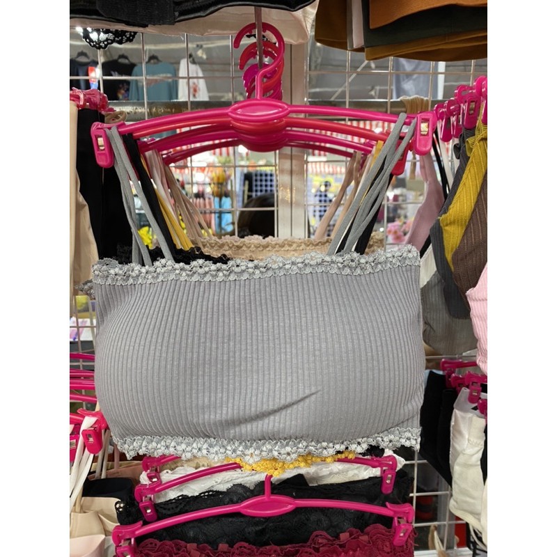♥️ Shop Uy Tín ♥️Áo lót nữ, áo Bra, bralette Dây Ống Cài Sau Viền Ren Có Mút Nâng Ngực