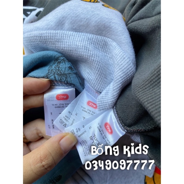 Bộ Nỉ Bé Trai In Hình Shilav