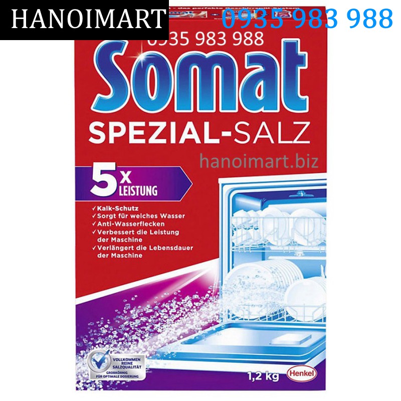 Muối rửa bát somat 1.2kg