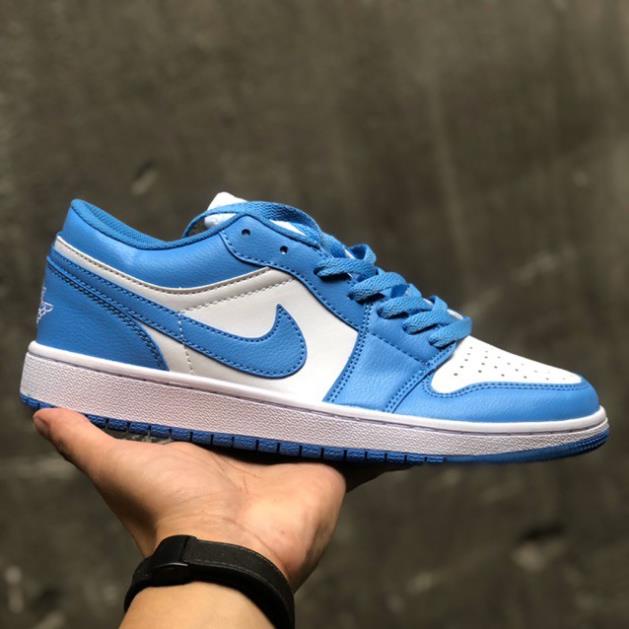 Giày Thể Thao Air 𝐉𝐨𝐫𝐝𝐚𝐧 LOW Màu Xanh Dương Da Nhăn Cao Cấp Full Size Nam Nữ [Full Bill Box] | BigBuy360 - bigbuy360.vn