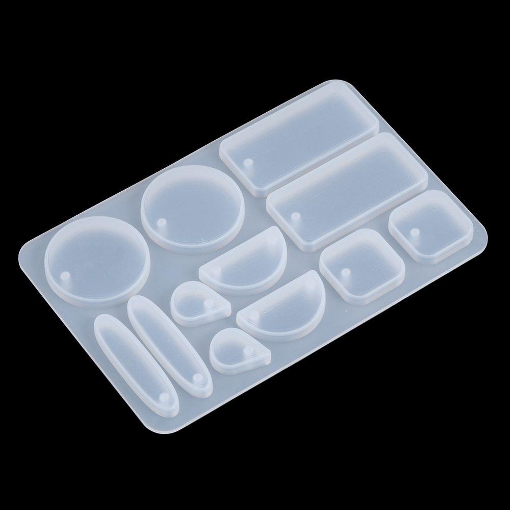 Khuôn Silicone Làm Móc Khóa / Vòng cổ Bằng Resin Thủ Công