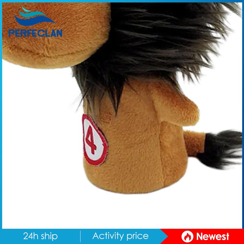 Vỏ Bọc Đầu Gậy Đánh Golf Hình Sư Tử Nhồi Bông Dễ Thương