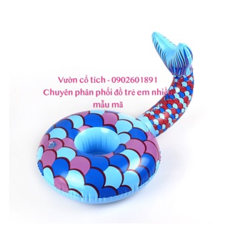 (1 cặp) Phao đựng ly nước swimming coaster (giá 1 cặp)