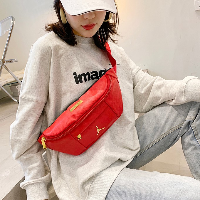 Túi đeo chéo bao tử nam nữ đi chơi đựng điện thoại phong cách unisex thời trang trẻ trung năng động da pu chống nước | BigBuy360 - bigbuy360.vn