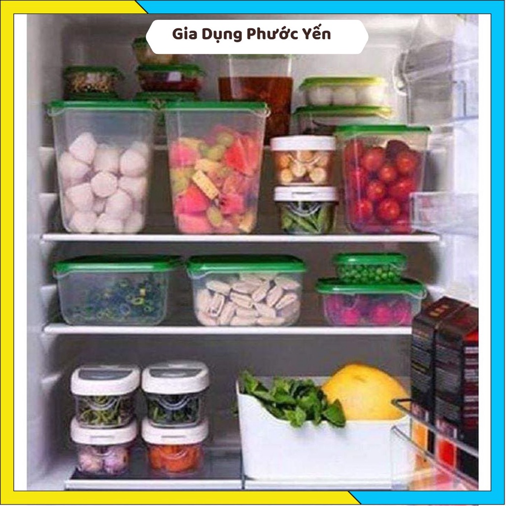 Bộ hộp nhựa đựng thức ăn 17 món