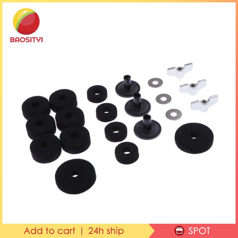 1 Bộ Trống Cymbal Cổ Điển [Baosity1] 1 Bộ Đai Ốc Và Vòng Đệm