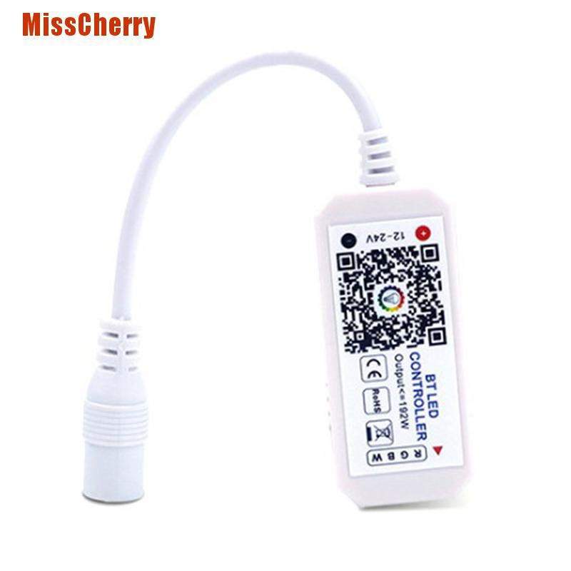 Bộ Điều Khiển Bluetooth / Wifi Led Mini Cho Dây Đèn Led 5050 3528 Rgb /