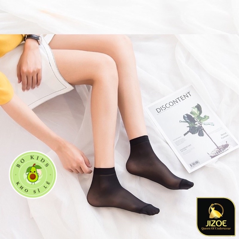 Tất Giấy Nữ Hàn Quốc Siêu Dai - Vớ Đeo Chân Thoáng Khí Thấm Hút Mồ Hôi Co Giãn Đàn Hồi Tốt Đeo Được Quanh Năm