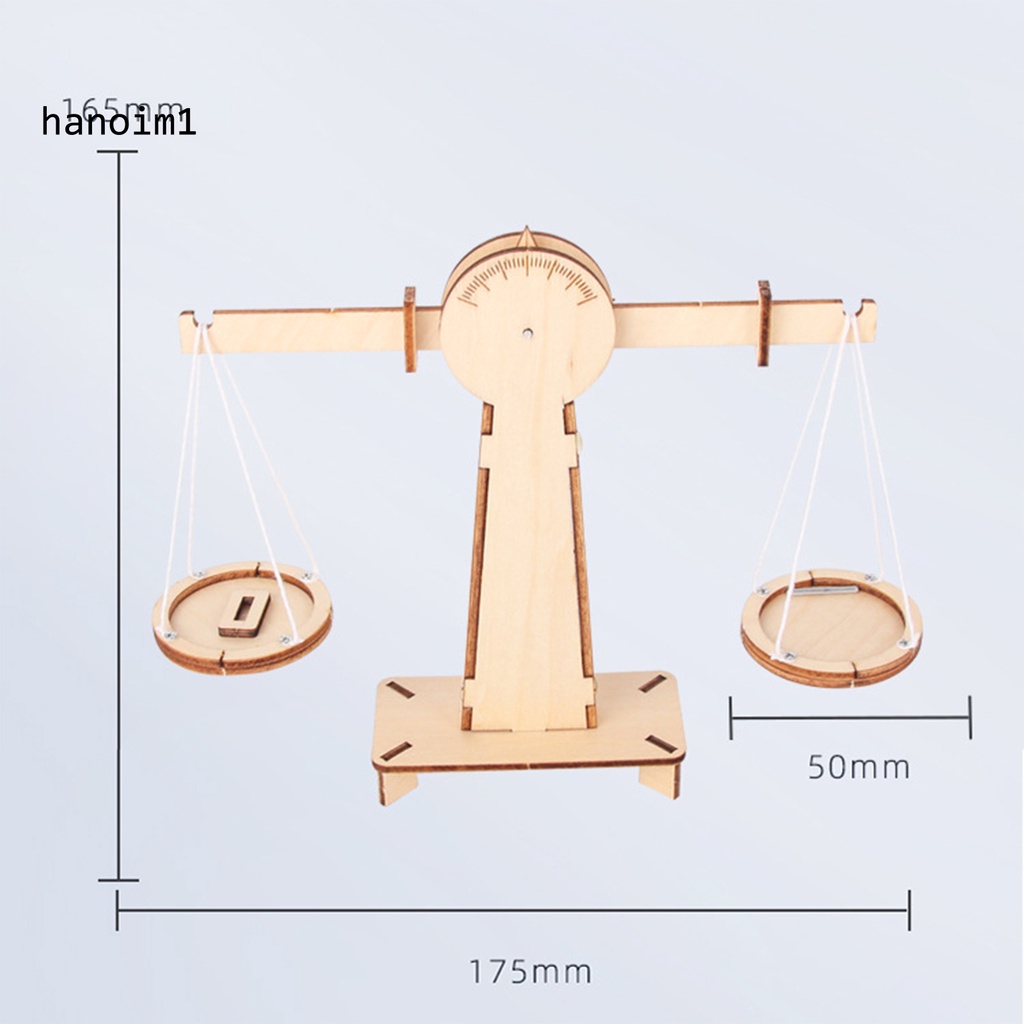 Bộ Cân Gỗ Cân Thăng Bằng Diy Cho Bé Học Toán