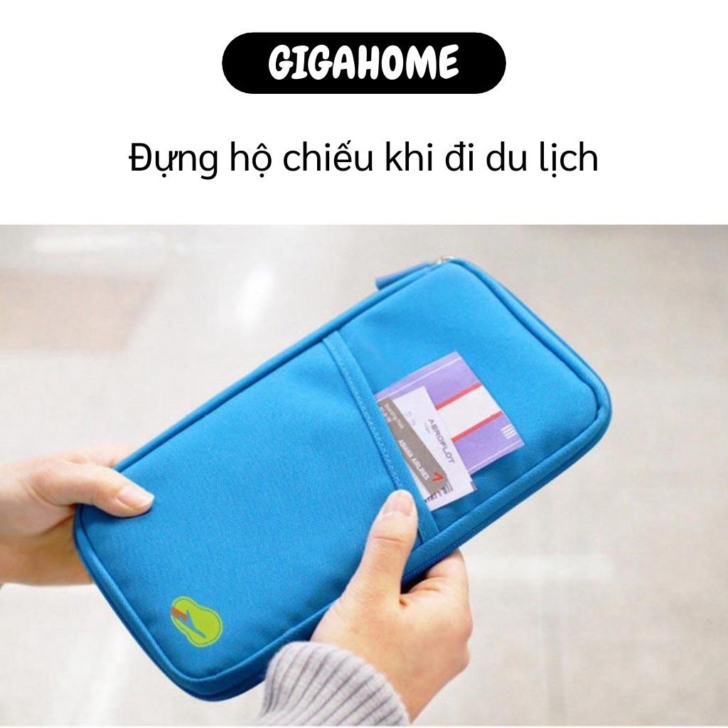 Ví Đựng Hộ Chiếu GIGAHOME Túi Đựng passport Và Giấy Tờ Khác Khi Đi Du Lịch Nhỏ Gọn Tiện Lợi  3385