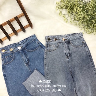 Quần baggy 3 khuy cạp