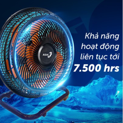 Quạt sàn Asia TURBO 6 cánh -  FREE SHIP  bán công nghiệp - ASSTB1601-DV0