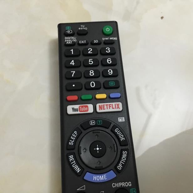 Điều khiển tivi SONY, remote tivi sony dùng cho tivi sony smart, tivi sony có kết nối mạng (Có tặng pin) 1370