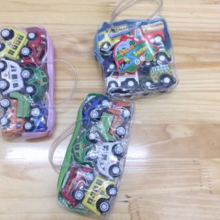 Set túi 6 oto mini siêu dễ thương