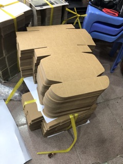 30 hộp dây nịt giấy Kraft tự gấp