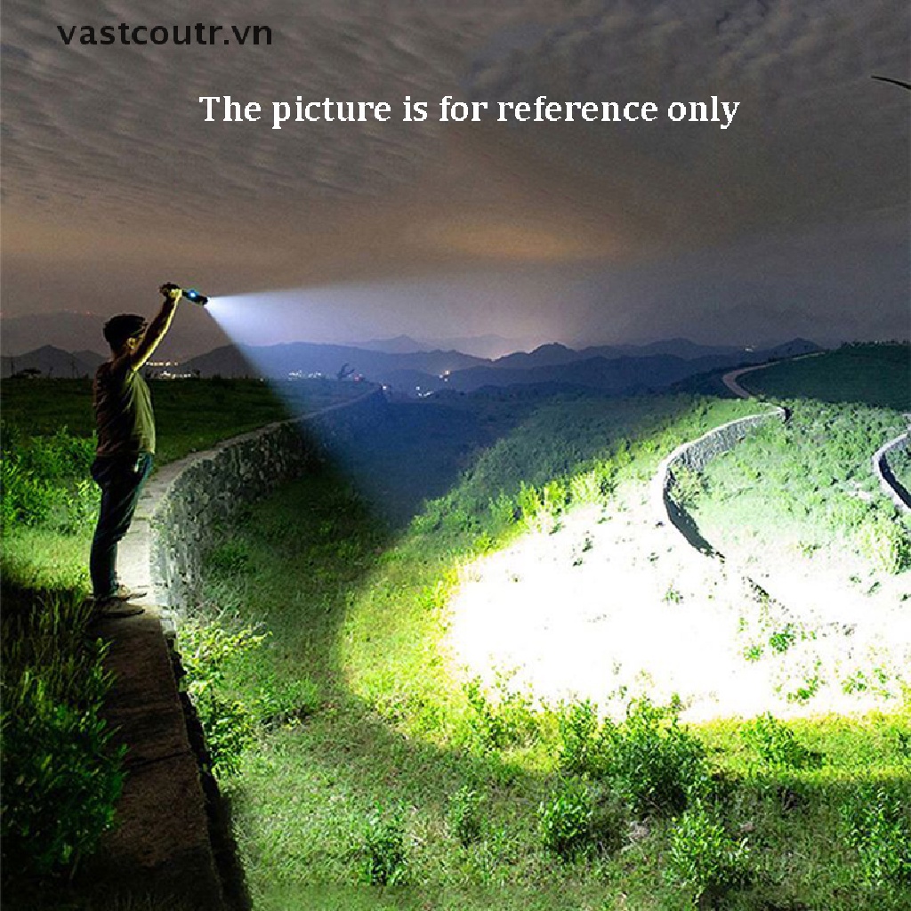 Đèn Pin LED Mini Siêu Sáng Sạc Cổng USB Dùng Khi Đi Cắm Trại