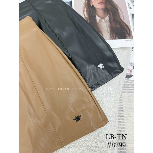 CHÂN VÁY DA CẠP CAO THÊU ONG DÁNG A QC LOẠI 1 MS23819