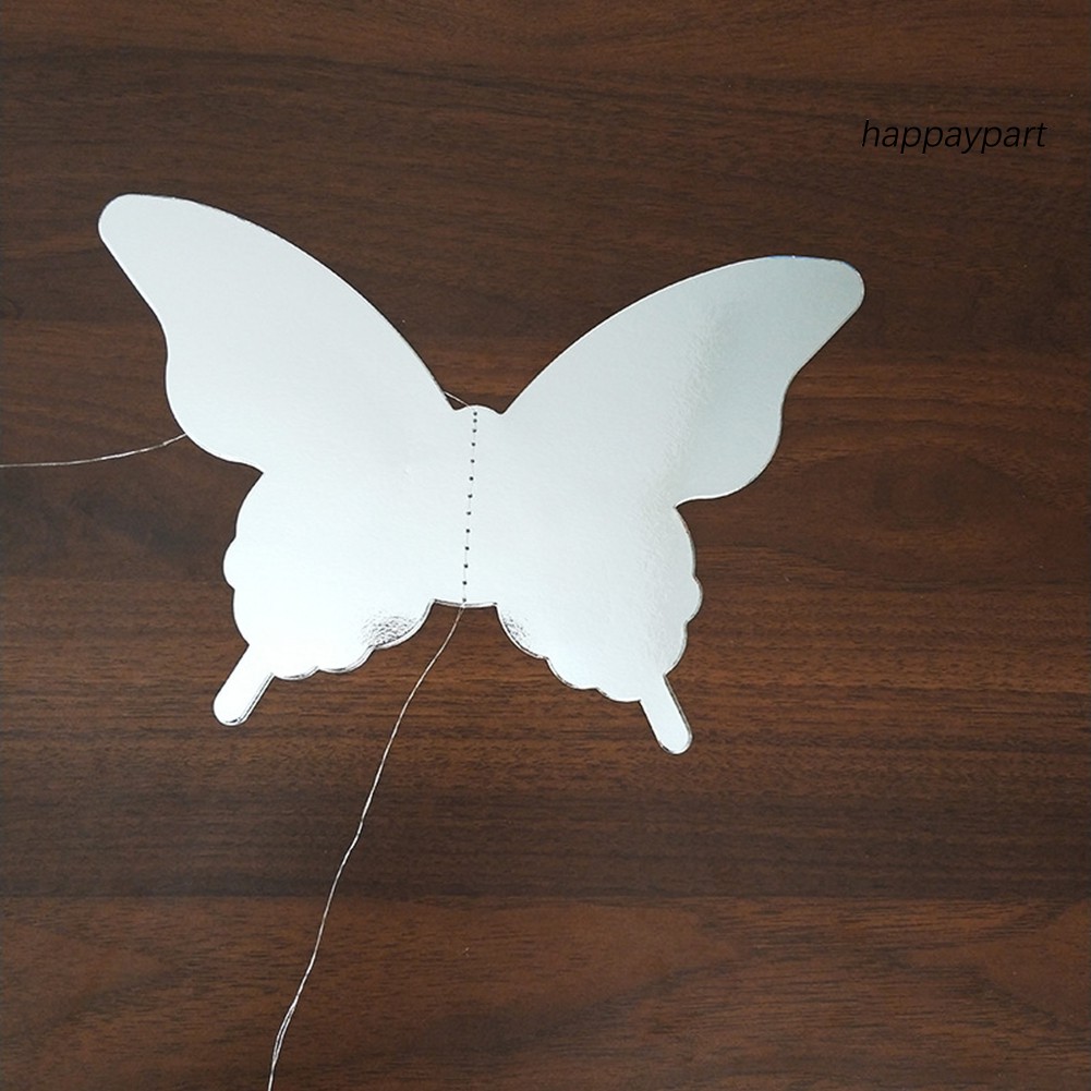 ◇Christmas◇ Nordic Three-dimensional Butterfly Pendant Indoor Outdoor Balcony Party Decor