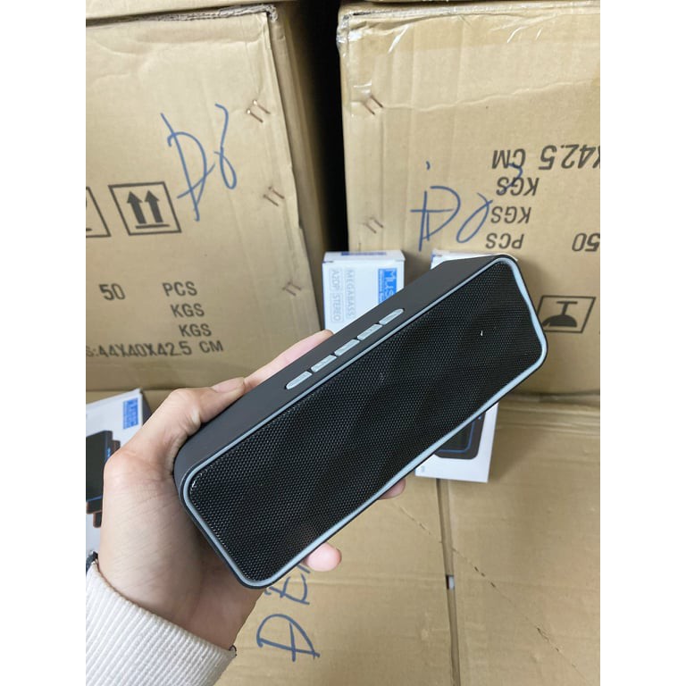 Loa bluetooth SC211  Loa bluetooth A2DP hỗ trợ thẻ nhớ, FM âm thanh sống động