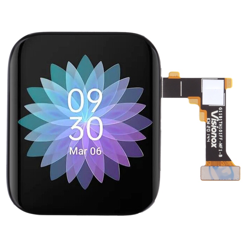 Màn hình lcd gốc và bộ số hóa đầy đủ lắp ráp cho đồng hồ oppo 46mm