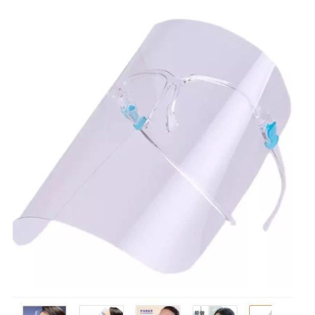 Combo 5 Kính Chống Dịch, Phòng Dịch Bảo Hộ Trong Suốt Thời Trang, Kính Bảo Hộ Chống Bụi Bẩn, Kính Đi Mưa