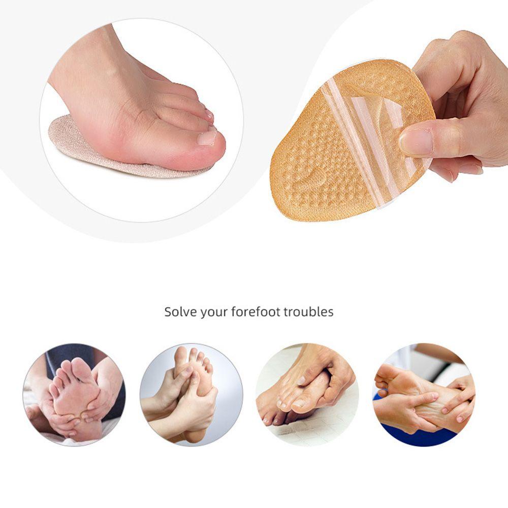 Cặp Đế Lót Giày Cao Gót Gắn Quả Bóng Chăm Sóc Bàn Chân Trước