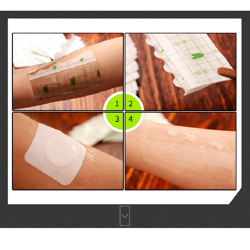 [Hàng mới về] Set 50 miếng dán y tế trong suốt chống thấm nước kích thước 10x12cm chuyên dụng